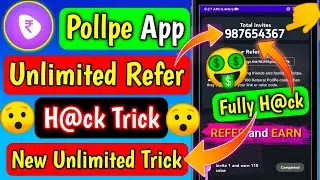Pollpe App Refer Bypass Trick | Pollpe Refer Script | Pollpe Referral Code 2023