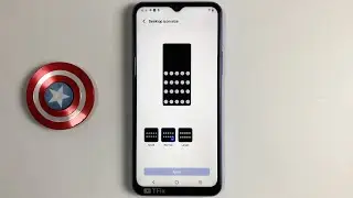 How to change the Screen Icon Size on Vivo Y21 Android 11