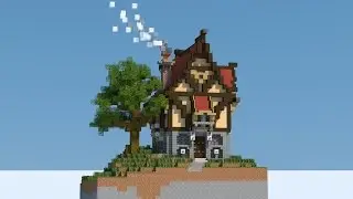 Minecraft Fantasy Medieval House