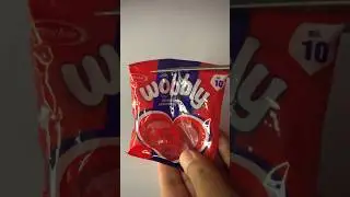 Unwrapped wobbly jelly | Heart Shape ❤️ | jelly candy 🍬🩵| 😋 #shorts #candycrush #candy