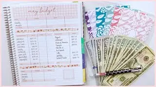 May 2019 Cash Envelope Stuffing + Variable Income Spread | Romina Vasquez