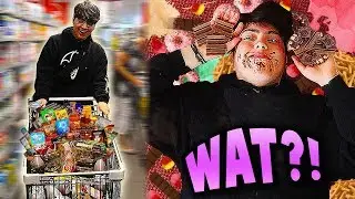 HIJ MAG 1 MINUUT ALLES KOPEN! *Domste Idee Ooit*
