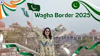 Wagah Border Parade 2025 | Powerful & Emotional Lahore Visit 🇵🇰 | Simply Samina Vlog