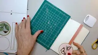 Creative Journal - Happy Planner Sticker Books - Using Left Overs - Dutch Doors