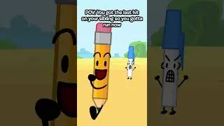 PEN VS PENCIL #bfb #tpot #bfdia #bfdi