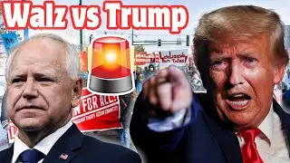 Tim Walz *BENDS THE KNEE* to Trump, Tom Homan goes to Minnesota