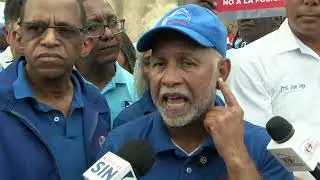 ADP protesta en rechazo a la fusi&oacute;n de MINERD y el MESCYT
