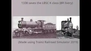 1338 saves the LBSC K class (BR livery)