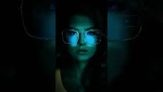Futuristic photo editing in Photoshop | Photoshop Tutorials | Photoshop CC 2022 #shorts