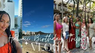My 40th birthday girls trip in Hawaii VLOG Part 1 #travelblogger #waikiki #vacation #aloha
