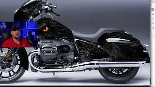 Unlimited Revisions for Custom Motorcycle Vinyl Designs