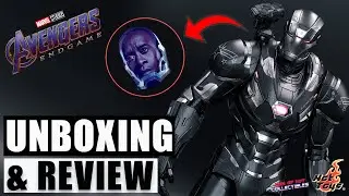 Hot Toys War Machine MK6 Avengers: Endgame Full Unboxing and Review