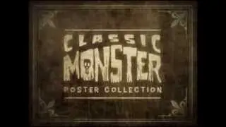 Kickstarter Classic Monster Posters