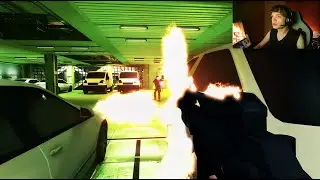 taking turns playing Mirror's Edge with my friend - Part 3