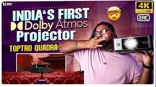 India&rsquo;s First Dolby Atmos Projector 🔥 TOPTRO Quadra 4K Projector Review in Telugu