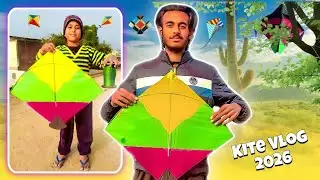 PATANG BAAZI KA CRAZY DIN! 🪁 | KITE FLYING VLOG 2026