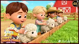 New Sheep House Building Song for Kids 🐑🏠 | Kids Enjoy Farm Fun 🎶👶