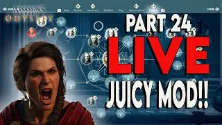 Assassins Creed Odyssey LIVE Part 24 - These New Quests are JUICY MOD!!🤟🤟