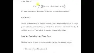 Examples for a Group and the order of a group