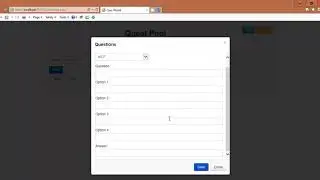 MCQ Quiz Application using Jquery,Webservice,Bootstrap Demo