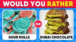 😋 Would You Rather...? Sweet VS Sour CANDY Edition 🍬Mind Trivia Quiz