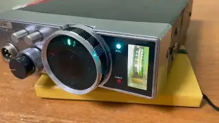 The old CB radio part 3                                      Xtal XCB11 repaired and added white LED