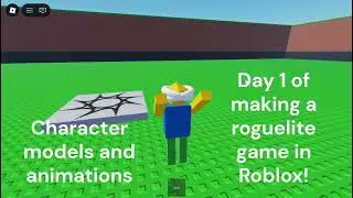 Making a roguelite game in Roblox Part 1: Character Model and Animations