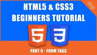 HTML5 и CSS3 &mdash; Учебное пособие для начинающих &mdash; Часть 9 &mdash; [Учебное пособие по тегам HTML-форм]