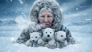 At −71°C, an 80-Year-Old Woman Was Freezing Alone… Still She Saved 3 Bear Cubs 🐻❄️