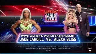 JADE CARGILL VS ALEXA BLISS WWE2K25 GAMEPLAY!