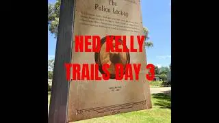 NED KELLY footsteps - Glenrowan #crosscountry #travel #nedkelly #glenrowan #viral #viralvideo