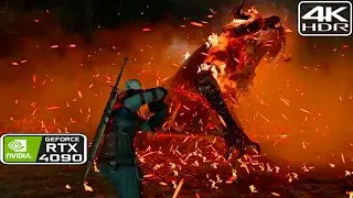 [4K HDR] Witcher 3 Modded Next-Gen Ultra+ RTX 4090 Gameplay | Mysterious Tracks