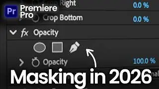 How to find Mask Tool in Premiere Pro 2026