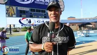 Olympian Mark Crear at the 2022 AAU Junior Olympic Games
