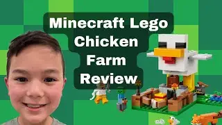 Lego Minecraft Chicken Farm Set 21585 Review