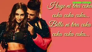 Coka coka -Sukhe full lyrics video song 2019