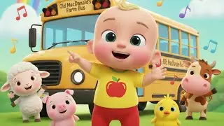 Wheels on the Bus, Old MacDonald had a Bus & more Nursery Rhymes | Kids Song Compilation 