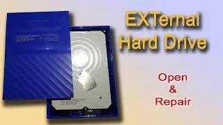 Open and Repair External hard disk at home, Not working, Circuit path broken in Hindi