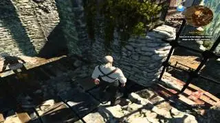 The Witcher 3 - the training gameplay(i3 370m,GT520m,low settings)