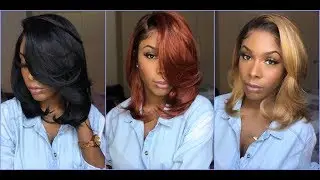 Wigs Show & Tell: Outre Melted Hairline Synthetic Lace Front Wig - Sabrina | HAIRSOFLY
