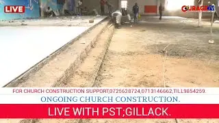DAY 2 OF ONGOING ALTAR CONSTRUCTION AT NEWLIFE CHURCH KISII. GLORY TO GOD.