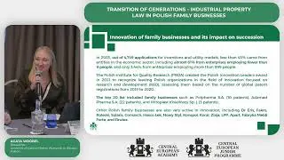 A. Wr&oacute;bel - Transition of Generations - Industrial Property Law in Polish Family Businesses