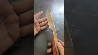 from the shock absorber #knife