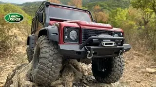Traxxas TRX4 Defender Clipless 🔥 Vs the Test Trail