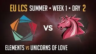 EL vs UOL - League Of Legends - EU LCS 2015 Summer W1D2