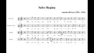 Bo&euml;sset, Antoine (1586 - 1643) Salve Regina.
