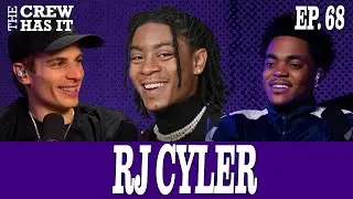 RJ Cyler talks Homeless to working w/ Jim Carrey, Brad Pitt + Power Rangers EP 68 | The Crew Has It