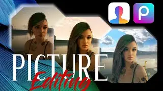 PICSART | Make your Pics awesome (Motionleap, FaceApp und Facetune2) Basisbild Cyberpunk
