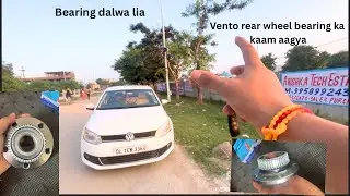Wheel bearing hub of volkswagen vento changed 2025 😱😱