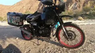 Camping in Showka on my Himalayan 
